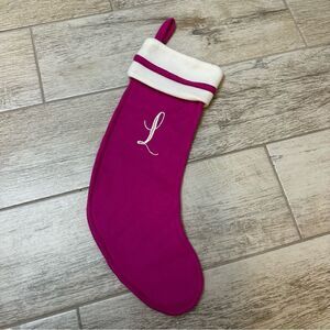 Christmas Stocking Hot Pink
